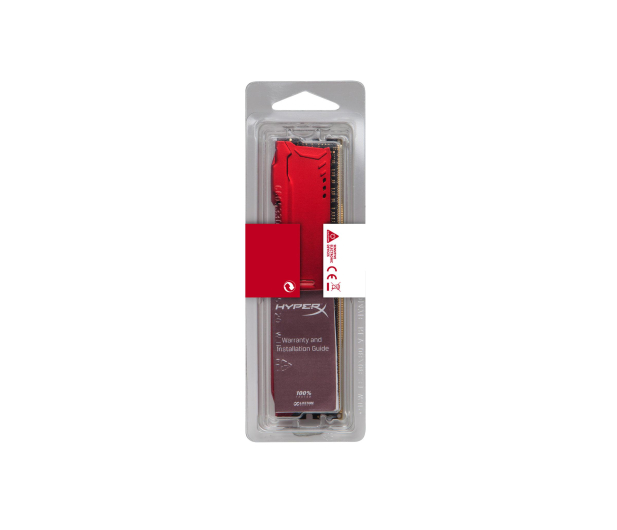 HYPERX DDR4 Fury  8GB/3466 CL19 1Rx8 Czerwona - 1443315 - zdjęcie 5